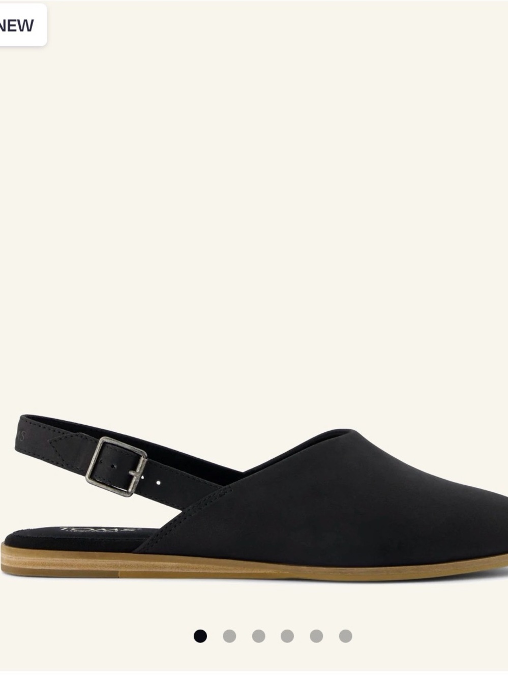 TOMS Jade Slingback Flats